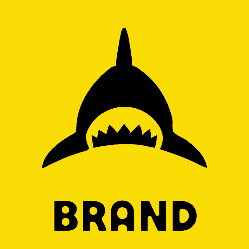Shark Jaw Pictogram Logo preview