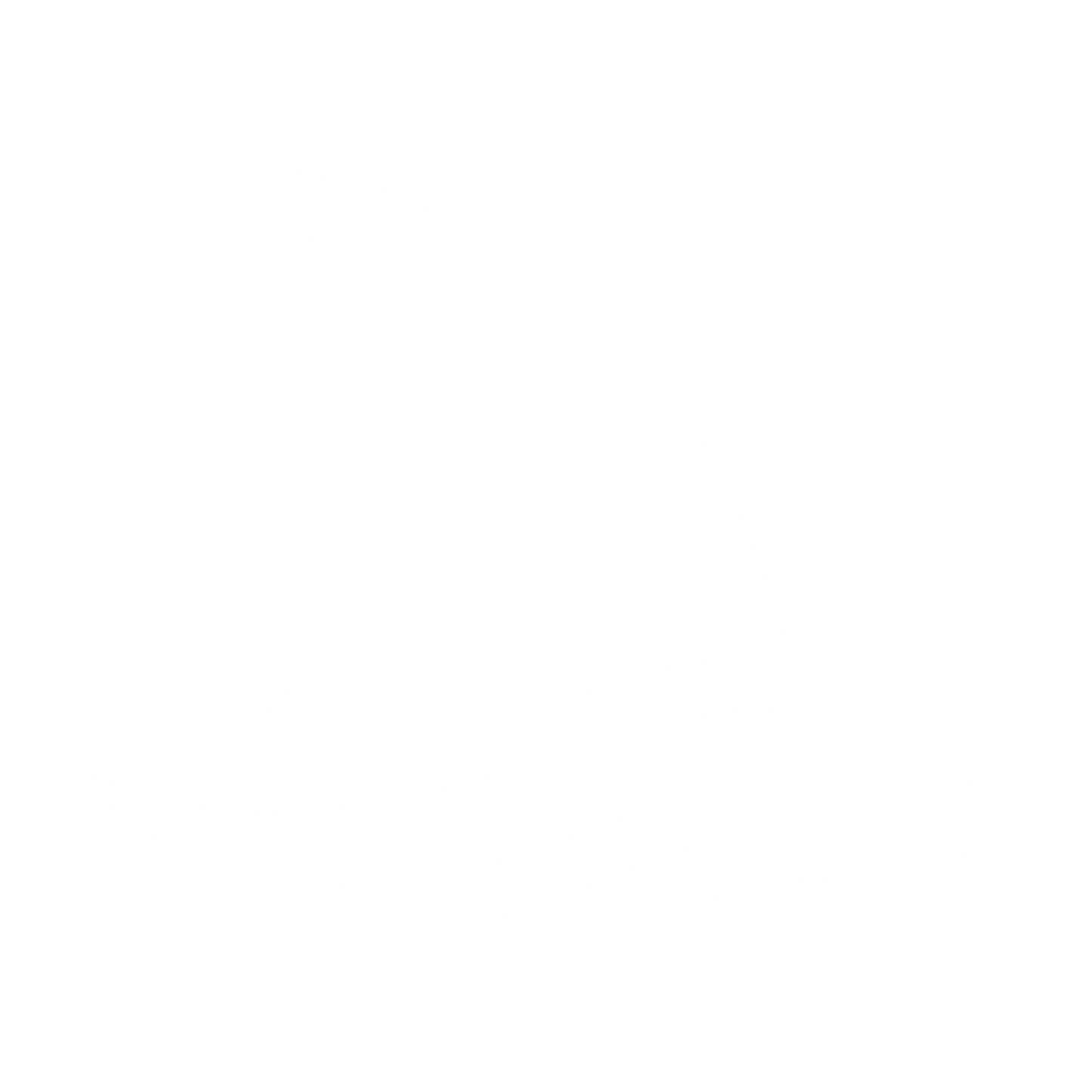 Shark Fin Wave Logo #ffffff