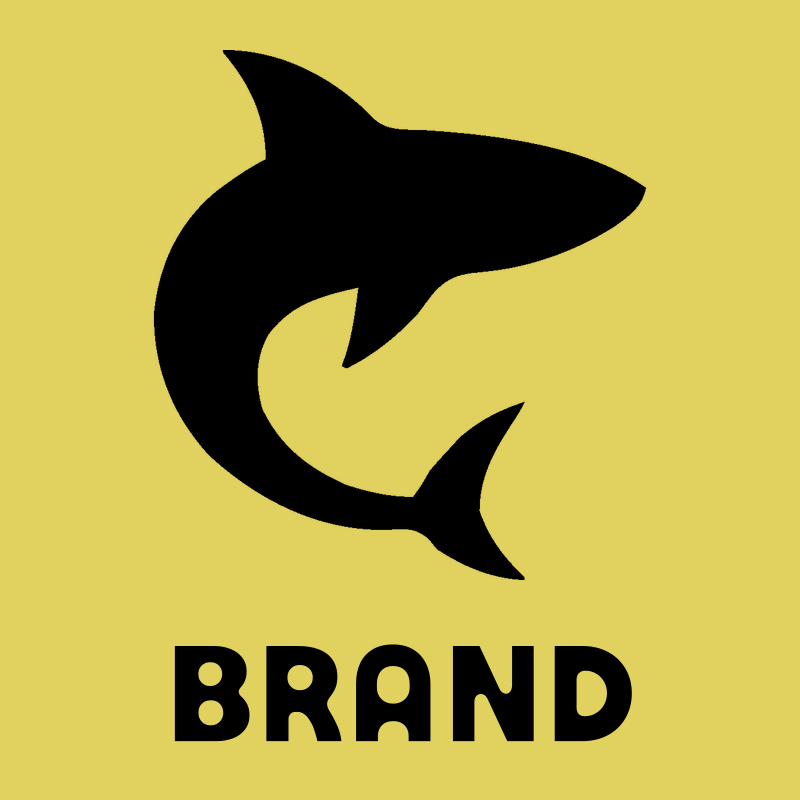 Shark Pictogram Logo preview