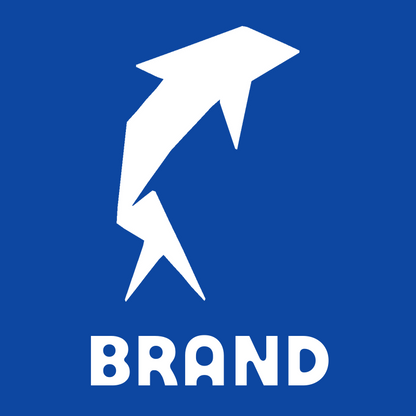 Geometric Dolphin Logo preview