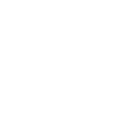 Negative Space House Logo #ffffff