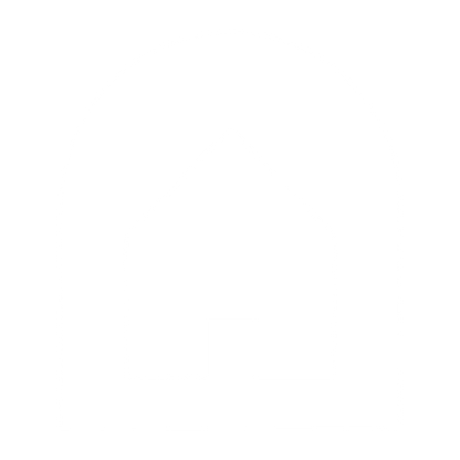 House in Arch Logo #ffffff
