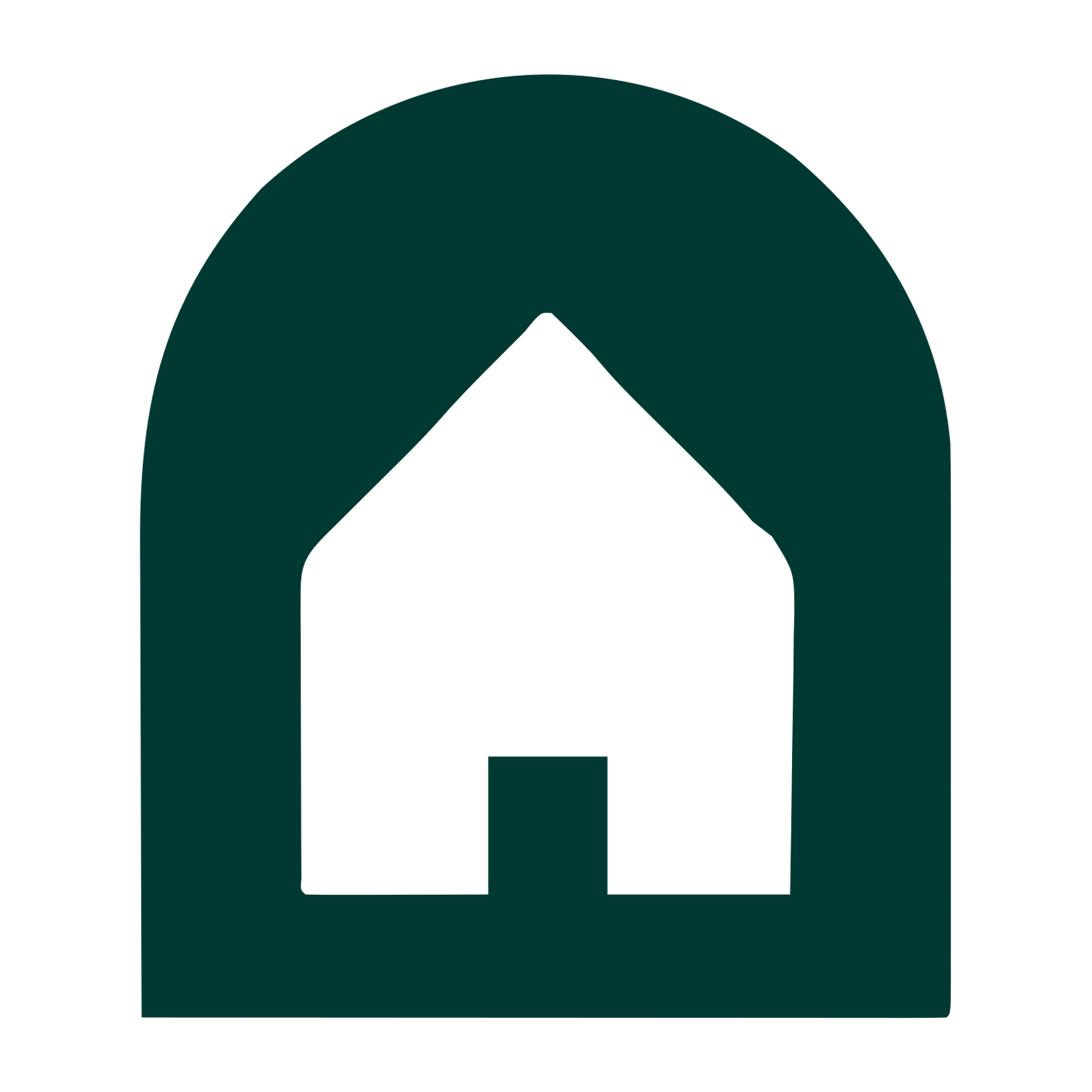House in Arch Logo #003932