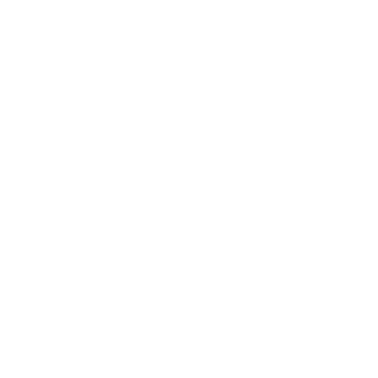 House Negative Space Logo #ffffff