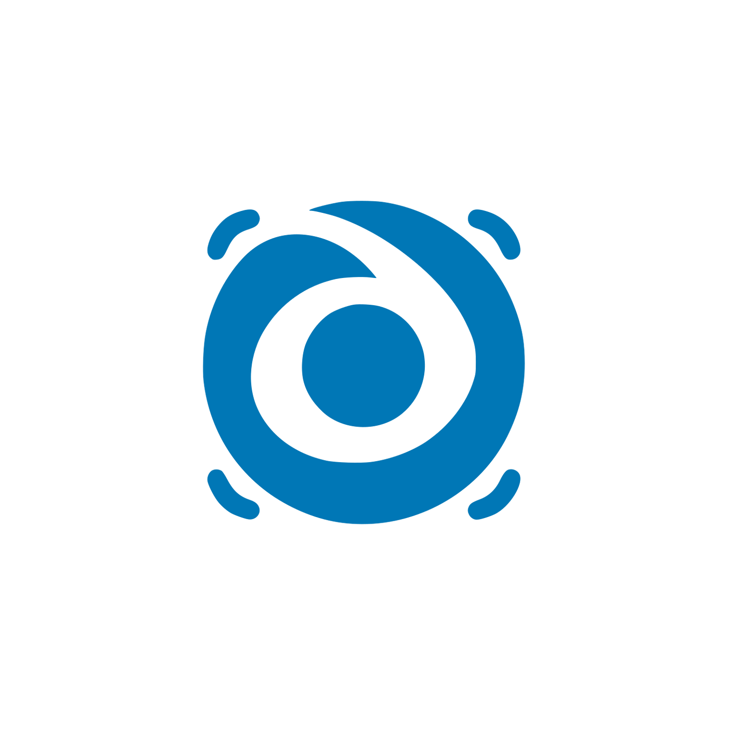 Eye Camera Logo #0077B6