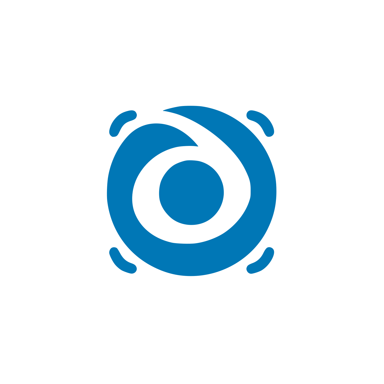 Eye Camera Logo #0077B6