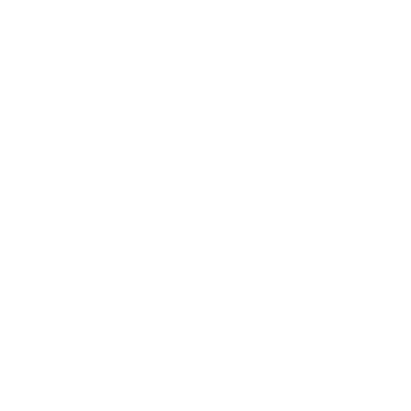 Castle Gate Tower Logo #ffffff