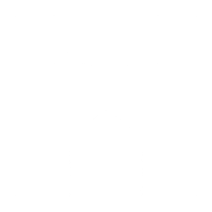 Castle Gate Tower Logo #ffffff