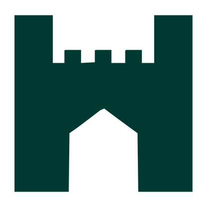 Castle Gate Tower Logo #003932