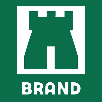 Castle Tower Brutalist Logo preview