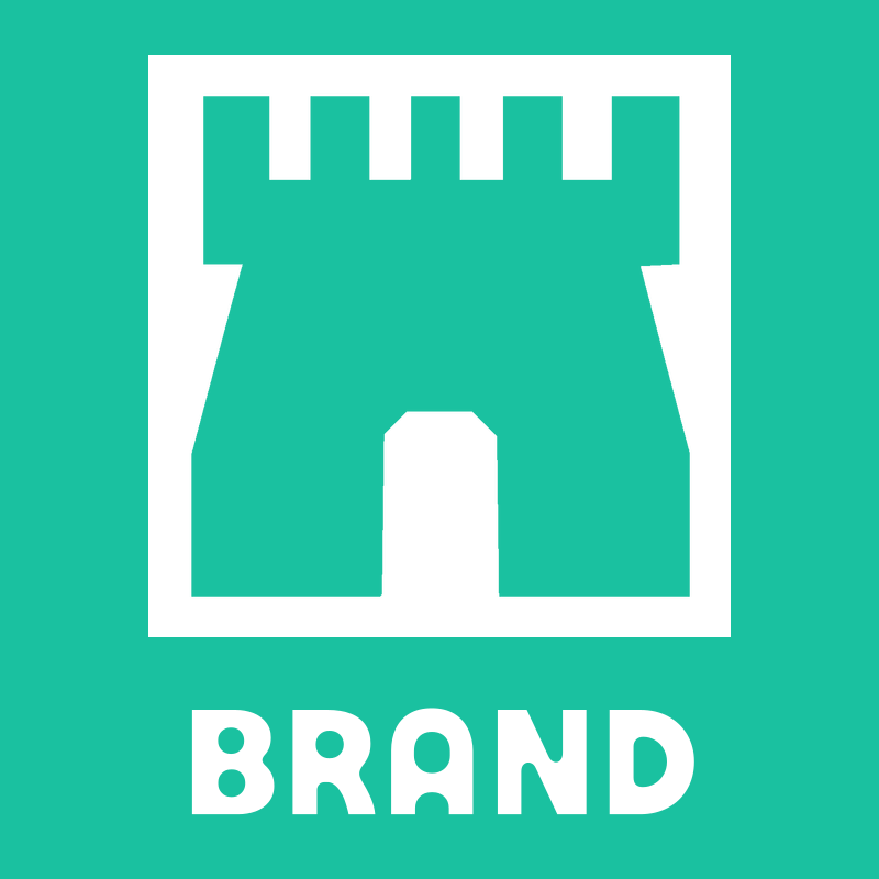Castle Battlement Fortress Logo preview