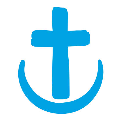 Cross Anchor Church Logo #00a3e4