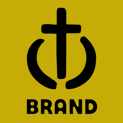 Hand-Drawn Cross Circle Logo preview