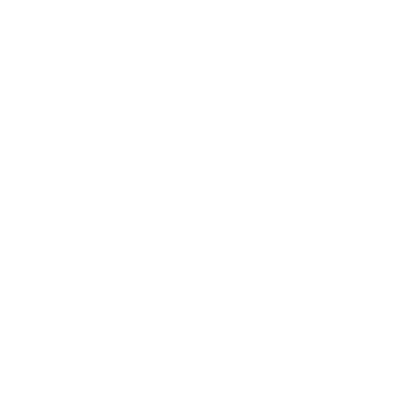 Hand-Drawn Cross Circle Logo #ffffff