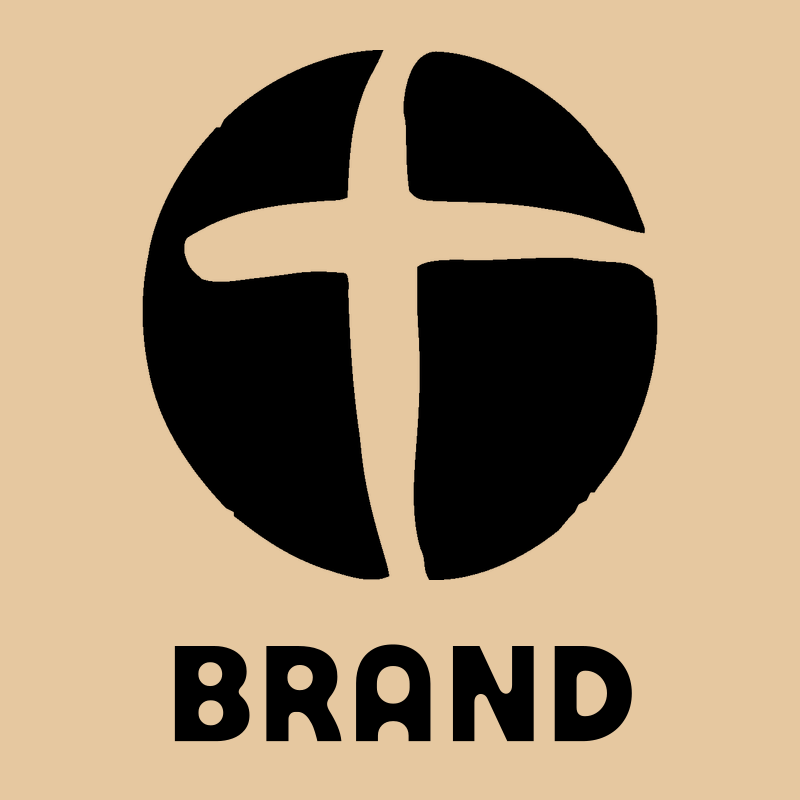 Hand-Drawn Cross Circle Logo preview