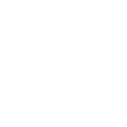 Hand-Drawn Fish Cross Logo #ffffff