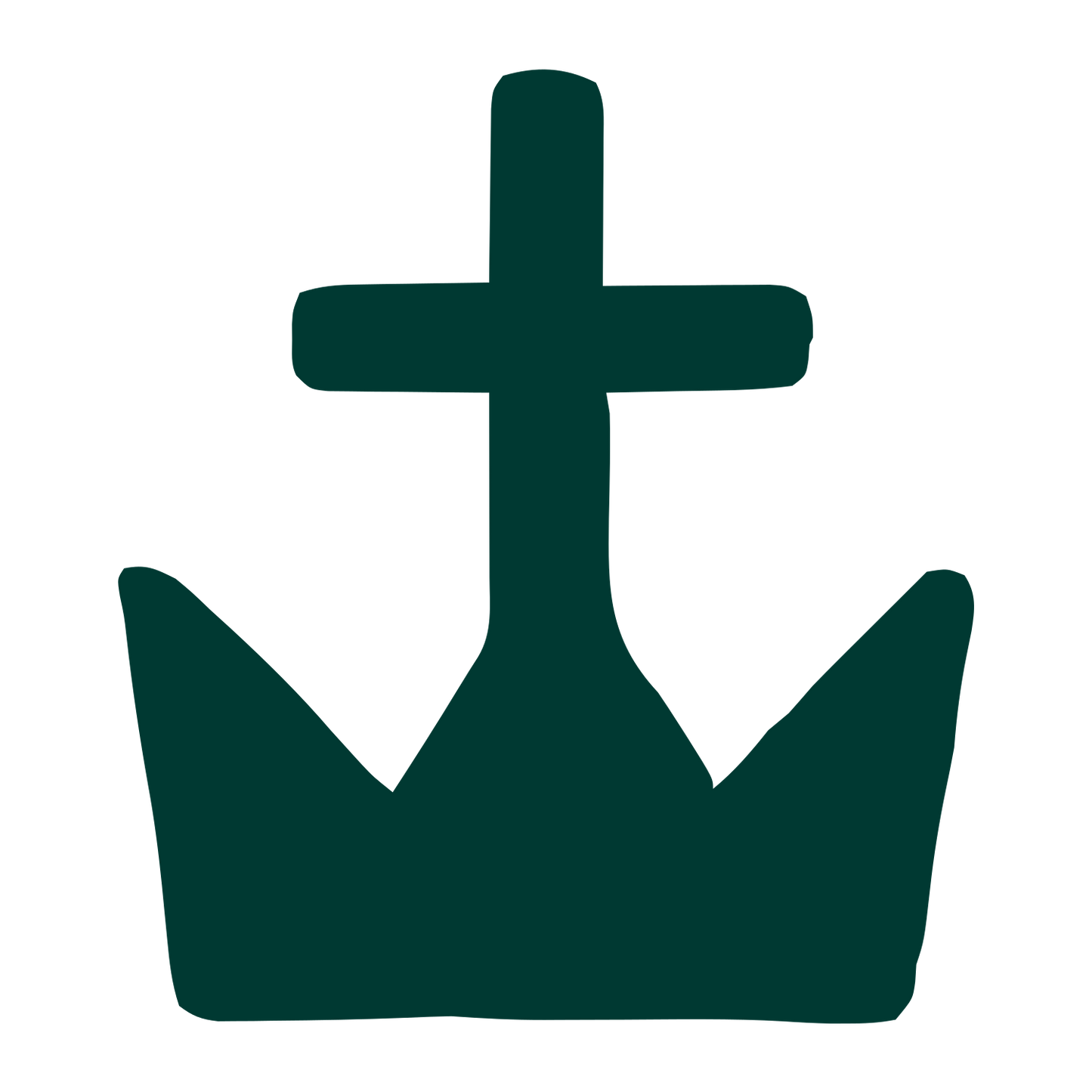 Cross Crown Church Logo #003932
