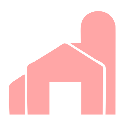 Barn Silo Farm Logo #ffa6a6
