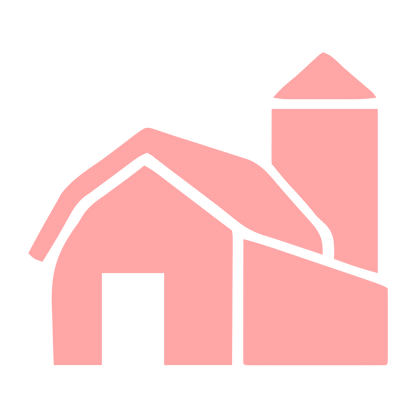 Barn and Silo Logo #ffa6a6