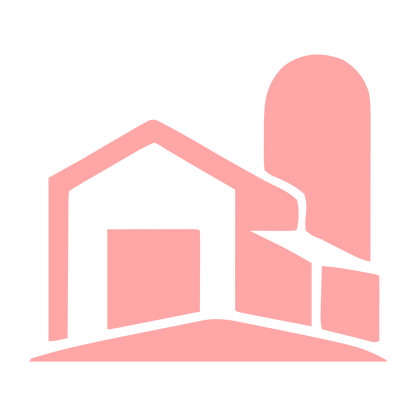 Barn and Silo Logo #ffa6a6