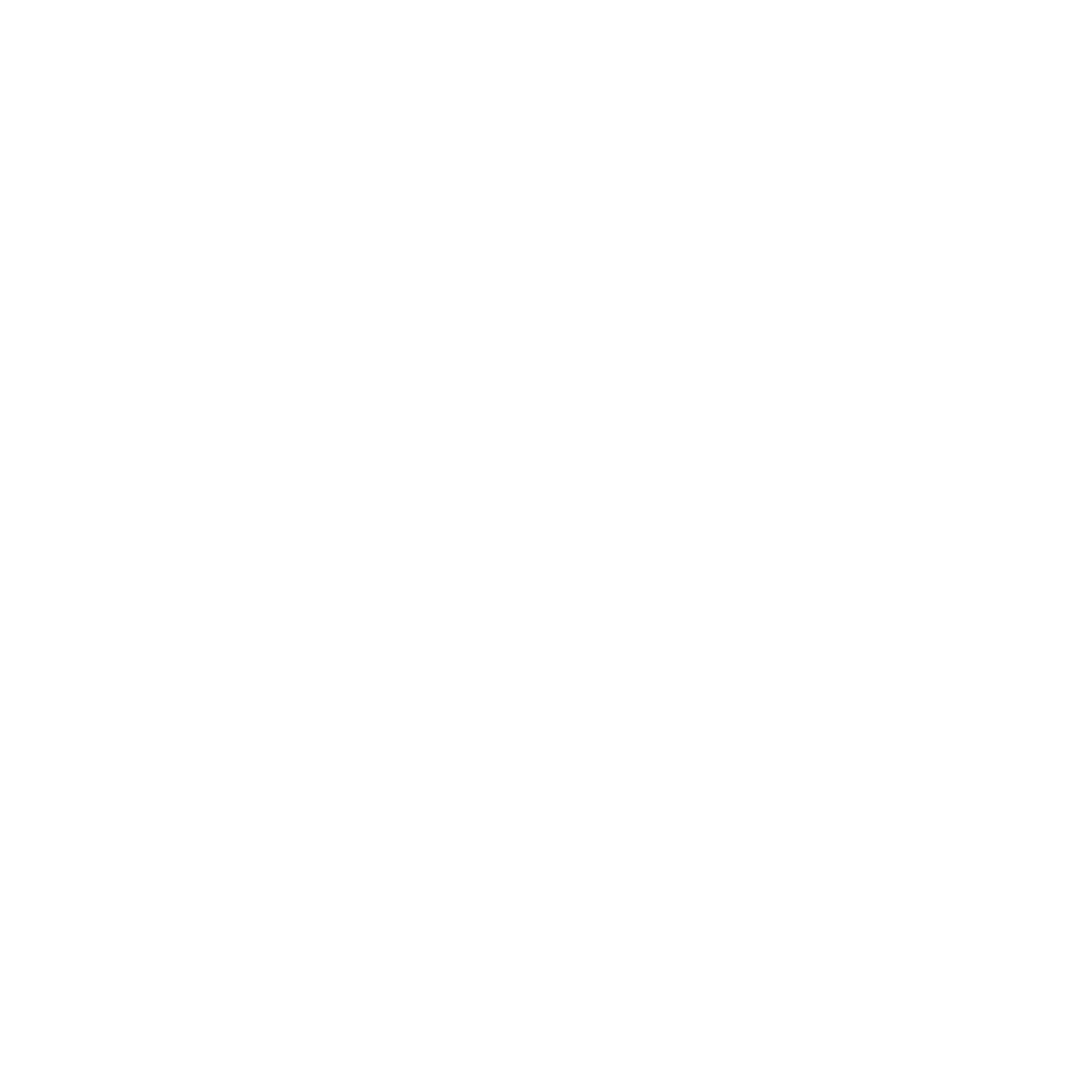 Barn and Silo Logo #ffffff