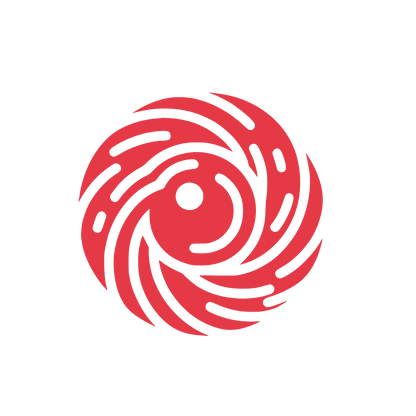 Eye Swirl Logo #E63946