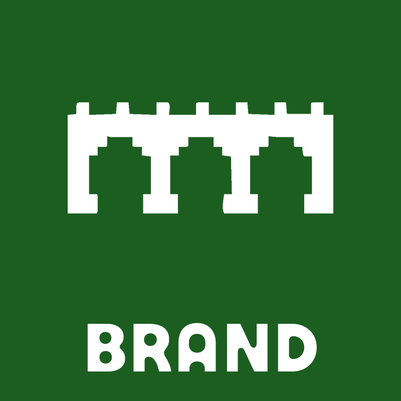 Pixel Bridge Arch Logo preview
