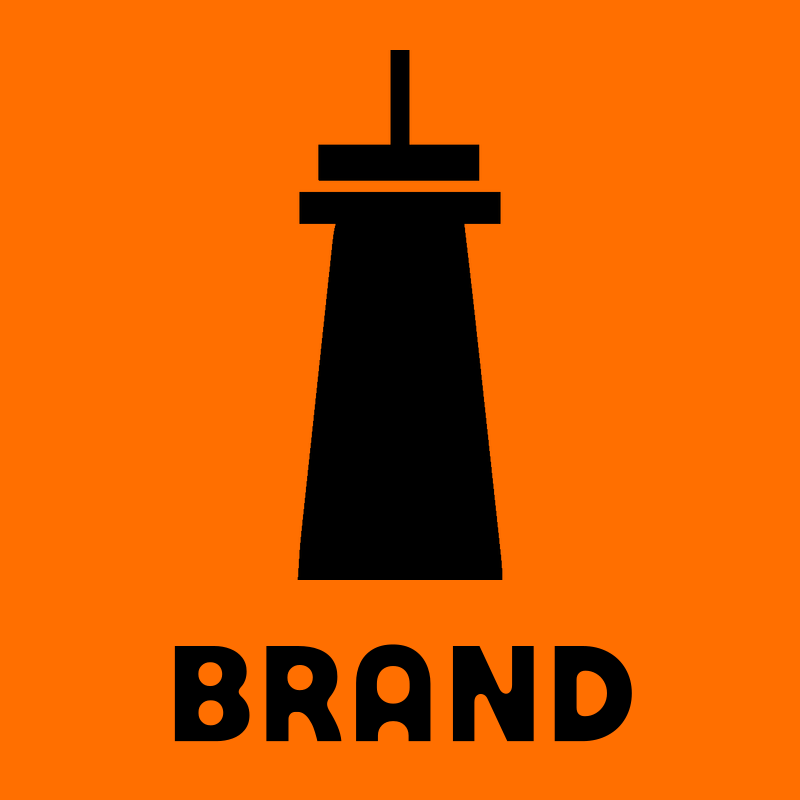 Lighthouse Tower Silhouette Logo preview