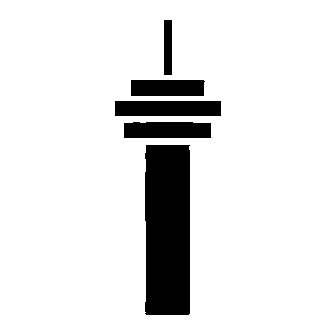 CN Tower Silhouette Logo