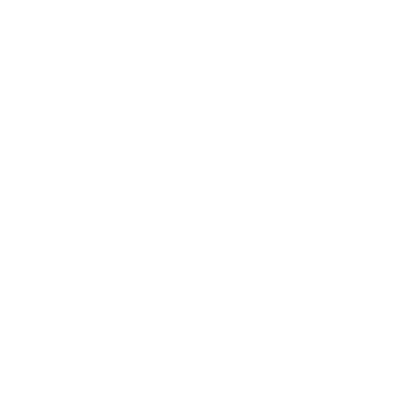 Tower Stacked Blocks Logo #ffffff