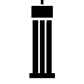 Column Tower Monument Logo