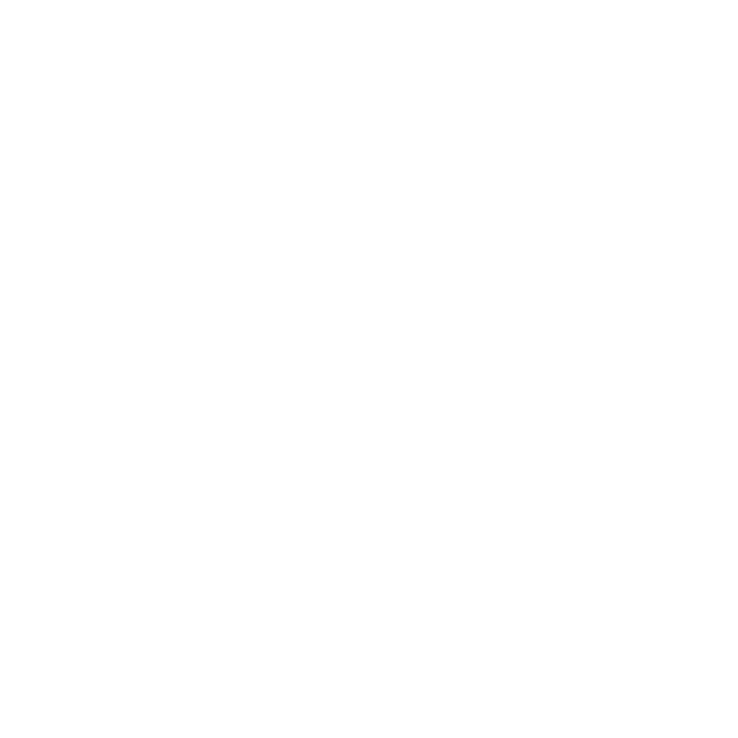 Air Traffic Control Tower Logo #ffffff