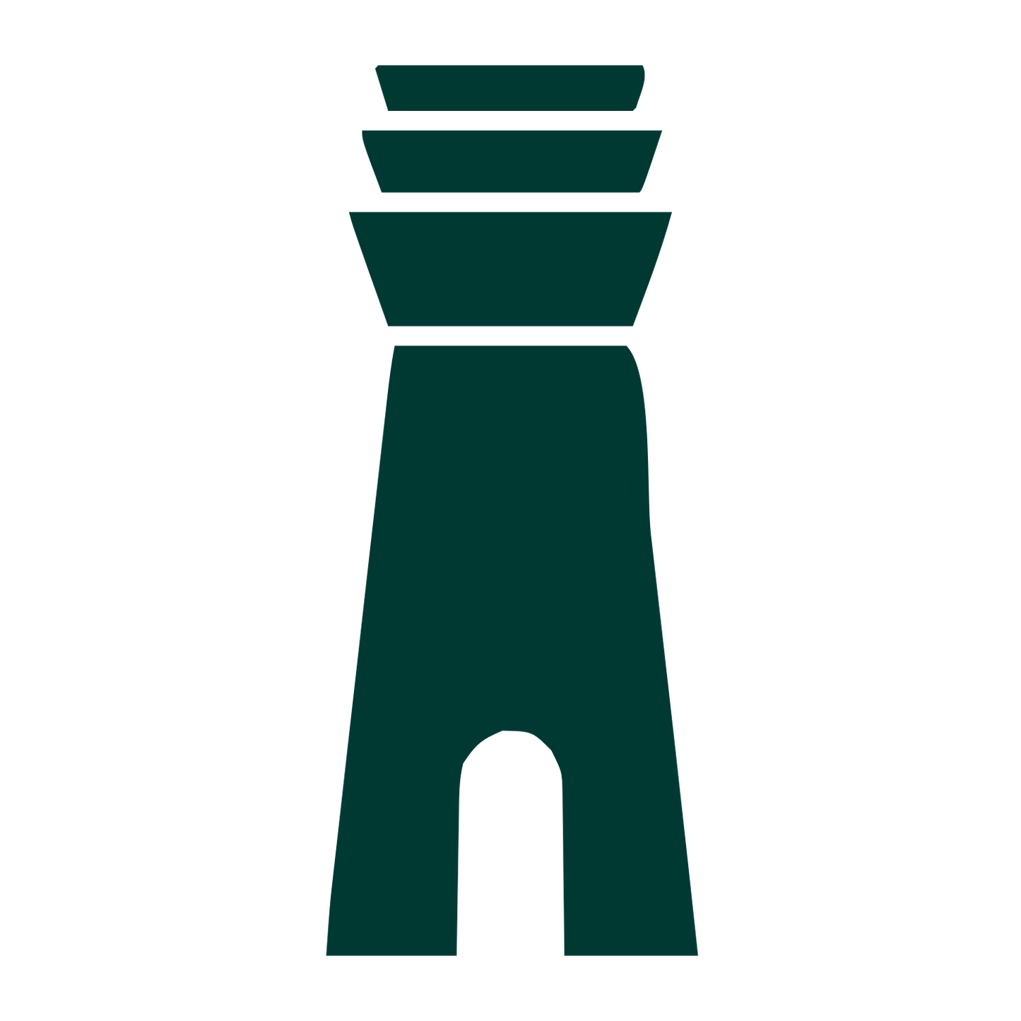 Air Traffic Control Tower Logo #003932