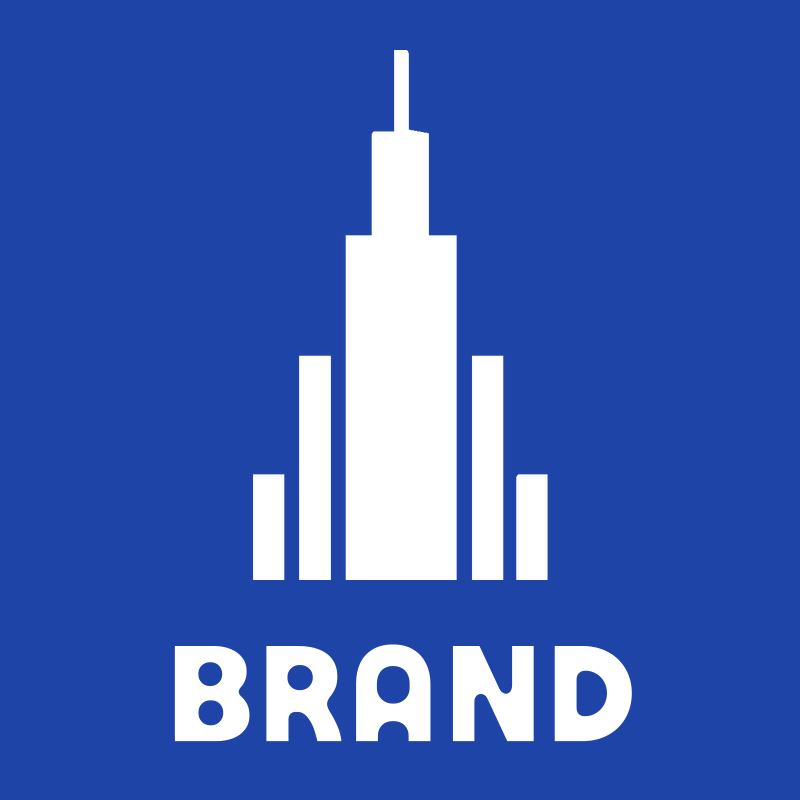 Skyscraper Tower Pictogram Logo preview