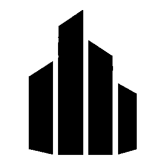 Skyscraper Towers City Logo