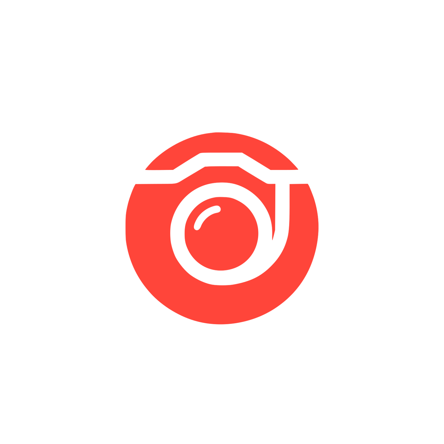 Eye Logo #FF453A