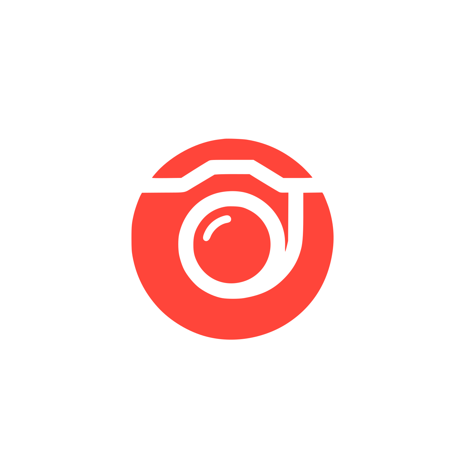 Eye Logo #FF453A