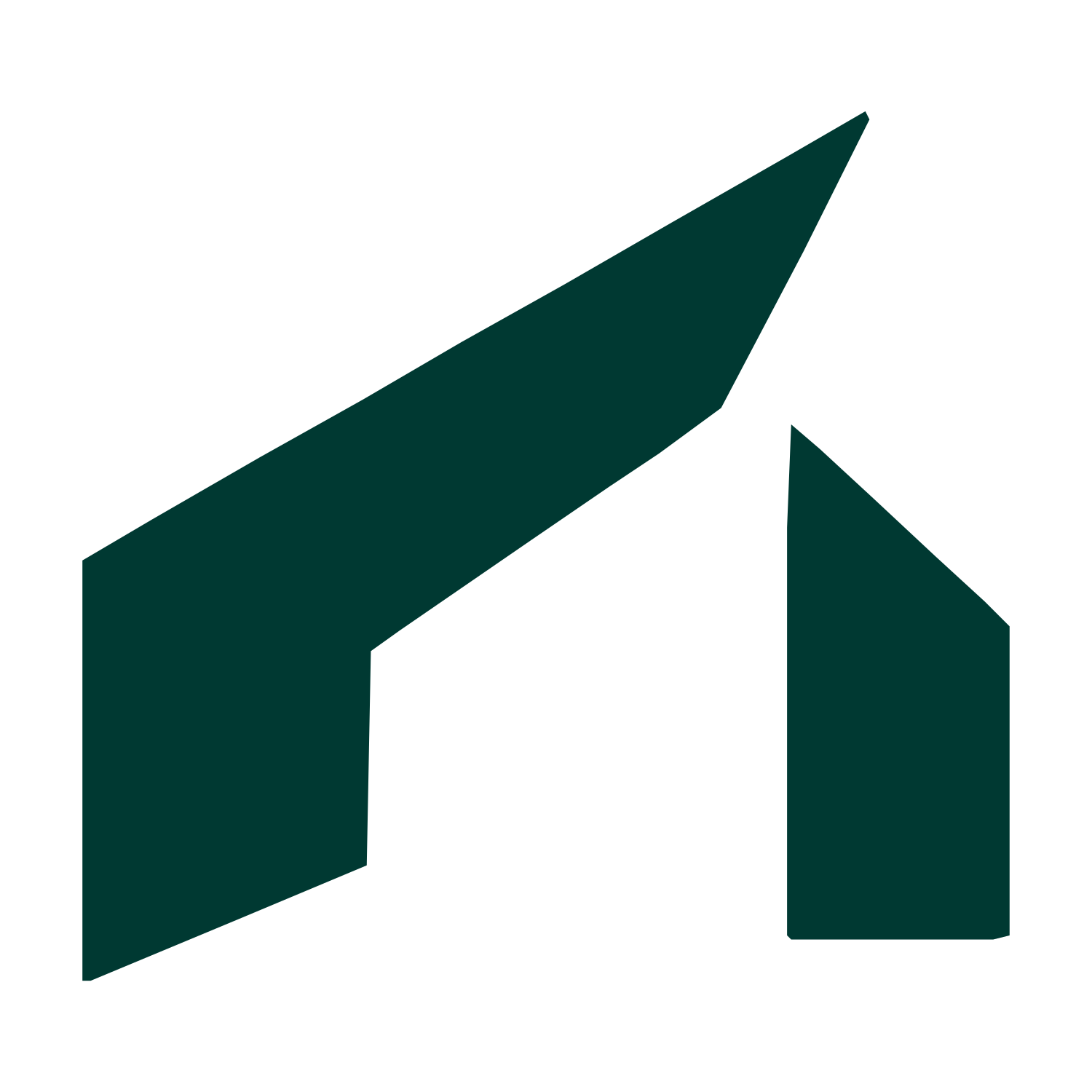Industrial Barn Roof Logo #003932