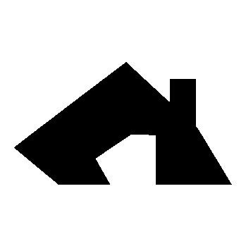 Cottage Roofline Silhouette Logo