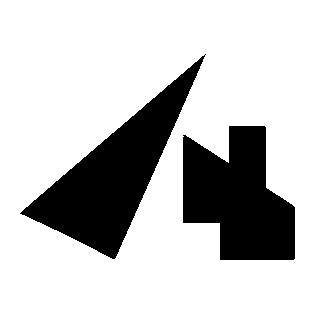 Geometric Cottage House Logo