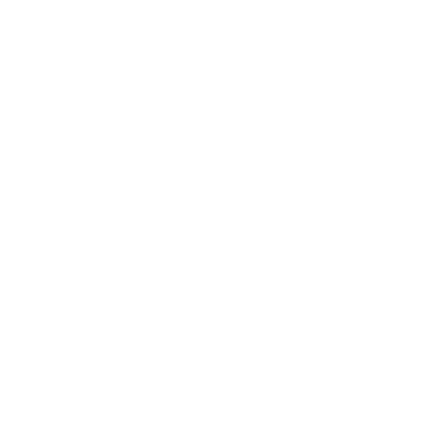 Geometric Cottage House Logo #ffffff
