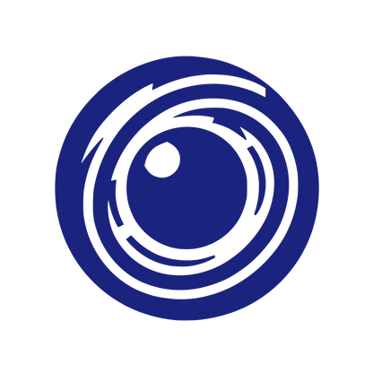 Line Eye Logo #1A237E