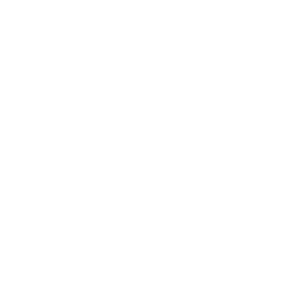 Rooftop Arrow Cottage Logo #ffffff