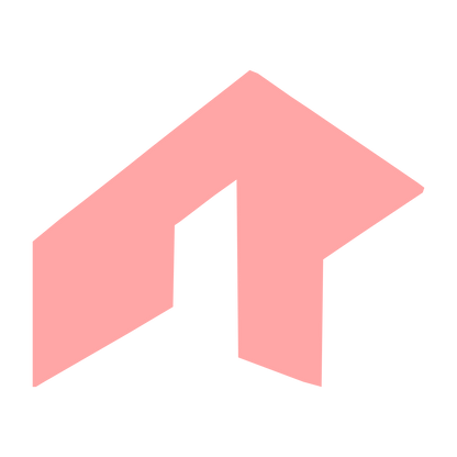 Industrial Rooftop House Logo #ffa6a6