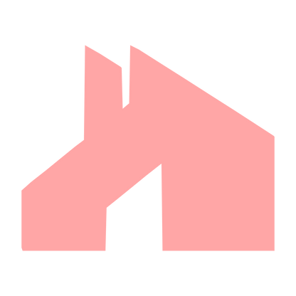 Industrial Cottage House Logo #ffa6a6