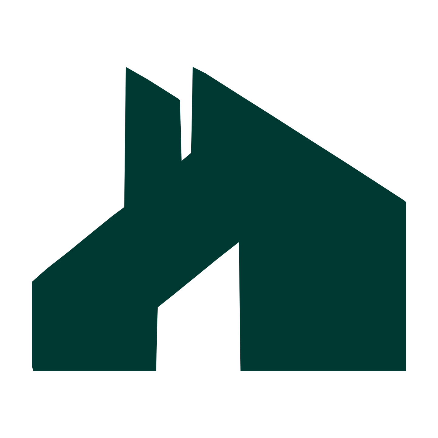 Industrial Cottage House Logo #003932
