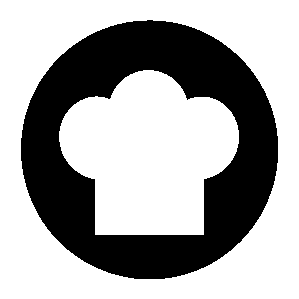 Chef Hat Circle Logo