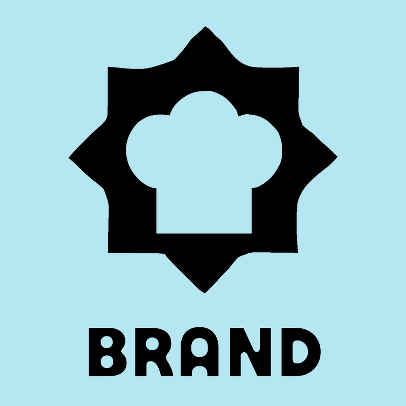Chef Hat Star Emblem Logo preview