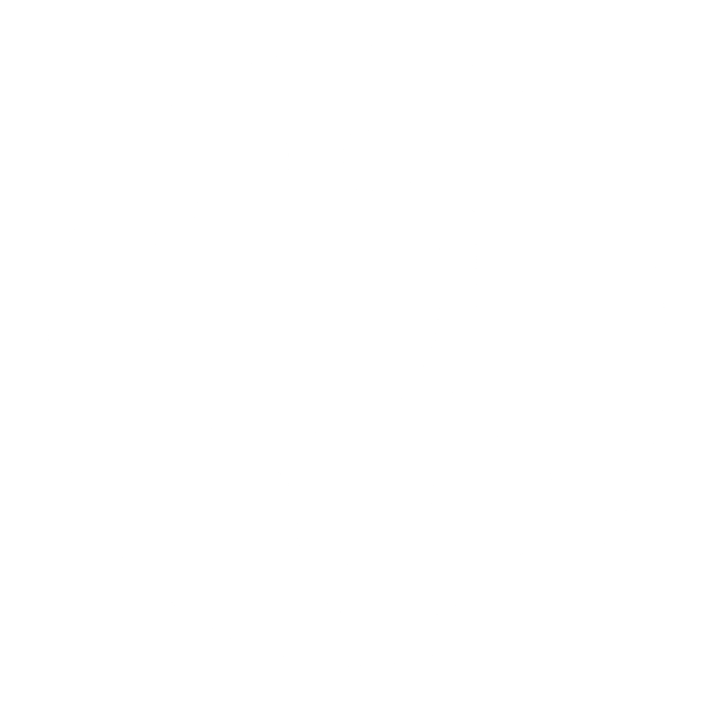 Stethoscope Circle Logo #ffffff