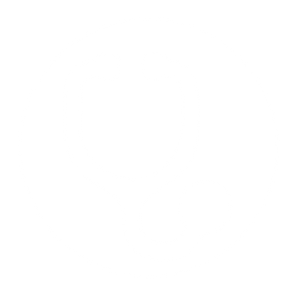 Stethoscope Circle Logo #ffffff